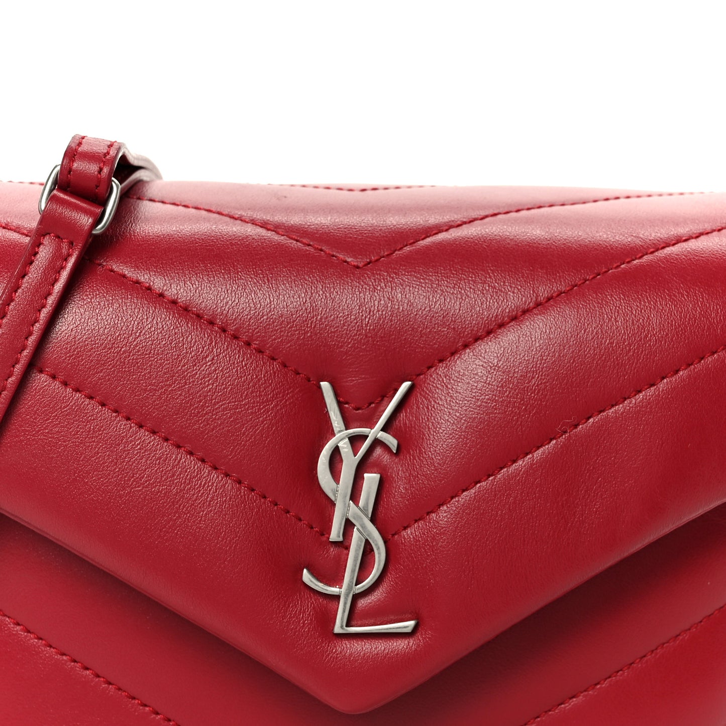 Calfskin Y Quilted Monogram Toy Loulou Crossbody Bag New Lipstick