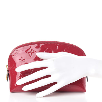 Louis Vuitton Vernis Cosmetic Pouch Rose Indien 2 of 9