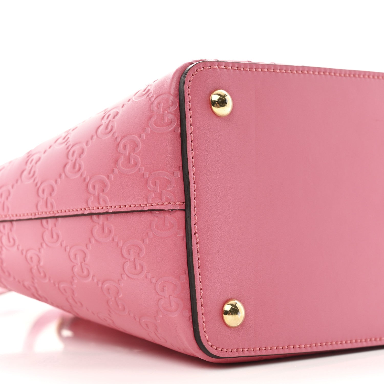 Gucci Guccissima Small Zippered Bucket Tote Flush 10 of 11