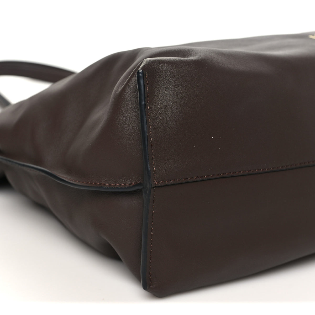 Loewe Calfskin Large Flamenco Knot Bag Chocolate 9 of 10