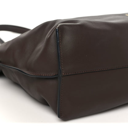 Loewe Calfskin Large Flamenco Knot Bag Chocolate 9 of 10