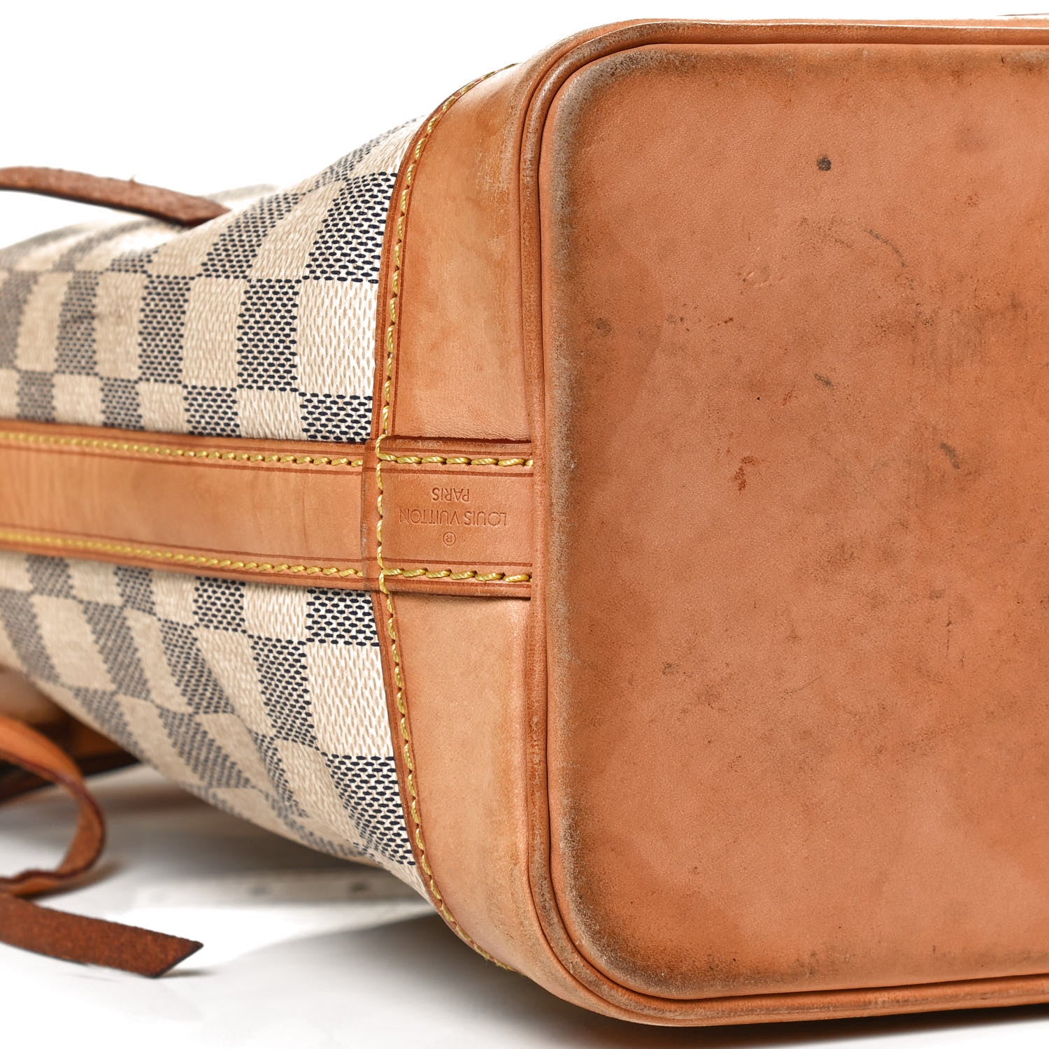 Louis Vuitton Damier Azur Noe BB 9 of 11
