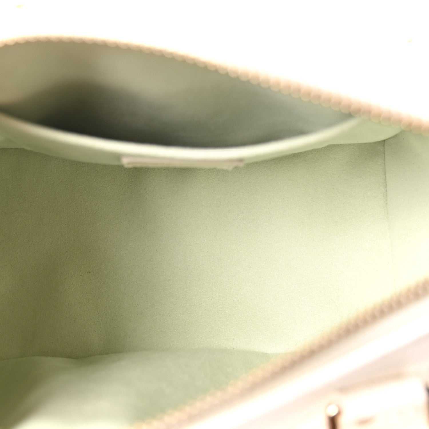 Louis Vuitton Empreinte Bi-Color Speedy 20 Milky White Green 5 of 10