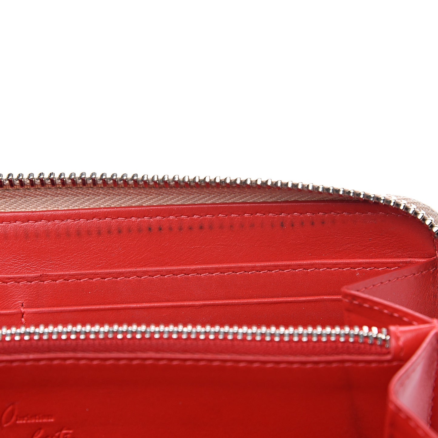 Calfskin Loubinthesky Panettone Wallet Nude Multimetal