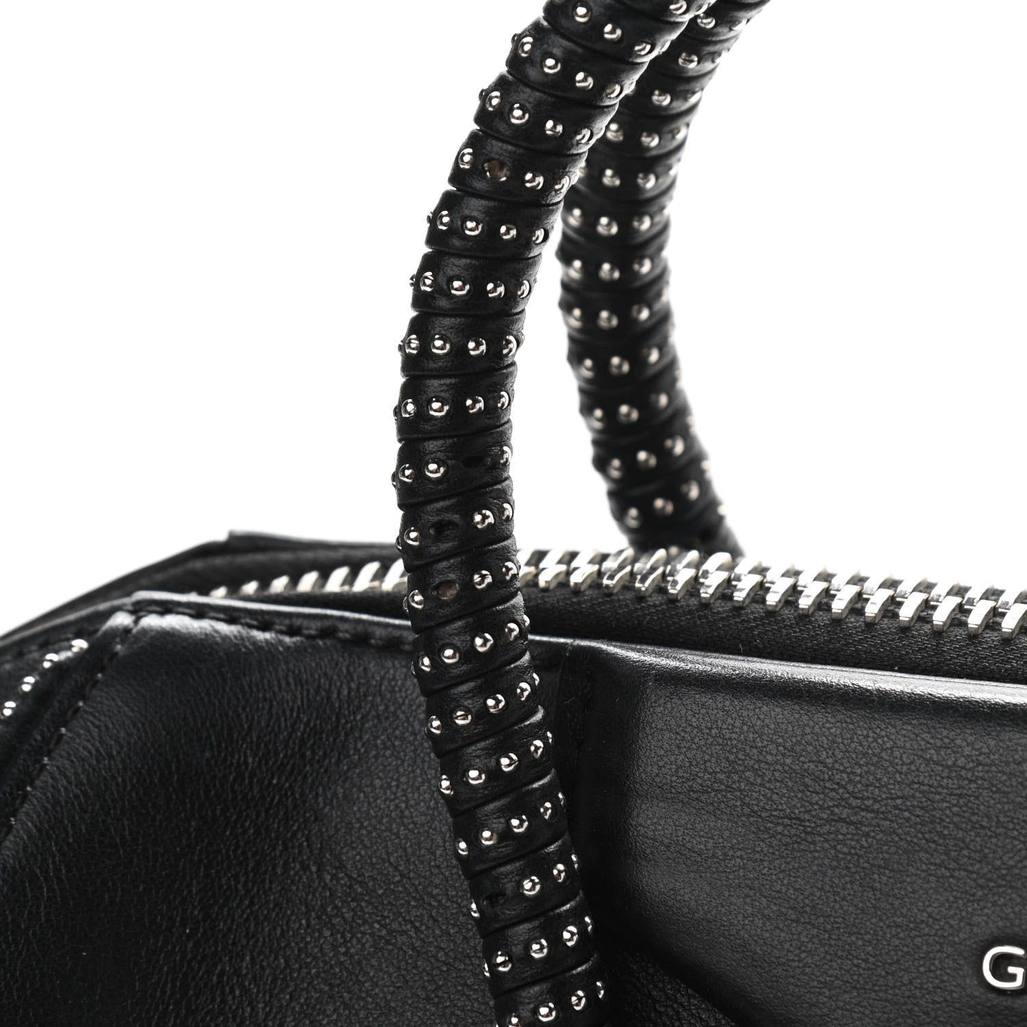 Givenchy Sugar Goatskin Medium Stud Antigona Black 12 of 16