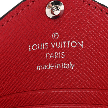 Louis Vuitton Monogram LV Colormania Kirigami Card Holder Sari Red 7 of 9