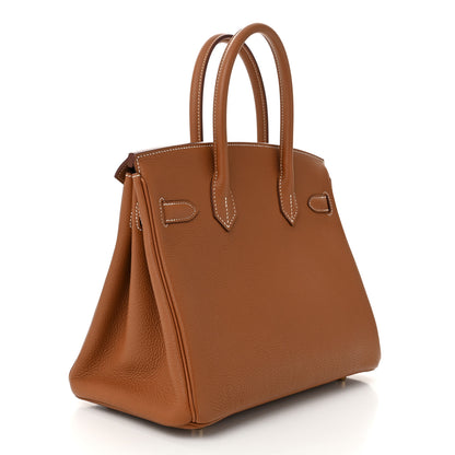 Hermes Togo BIRKIN 30 Gold 3 of 11