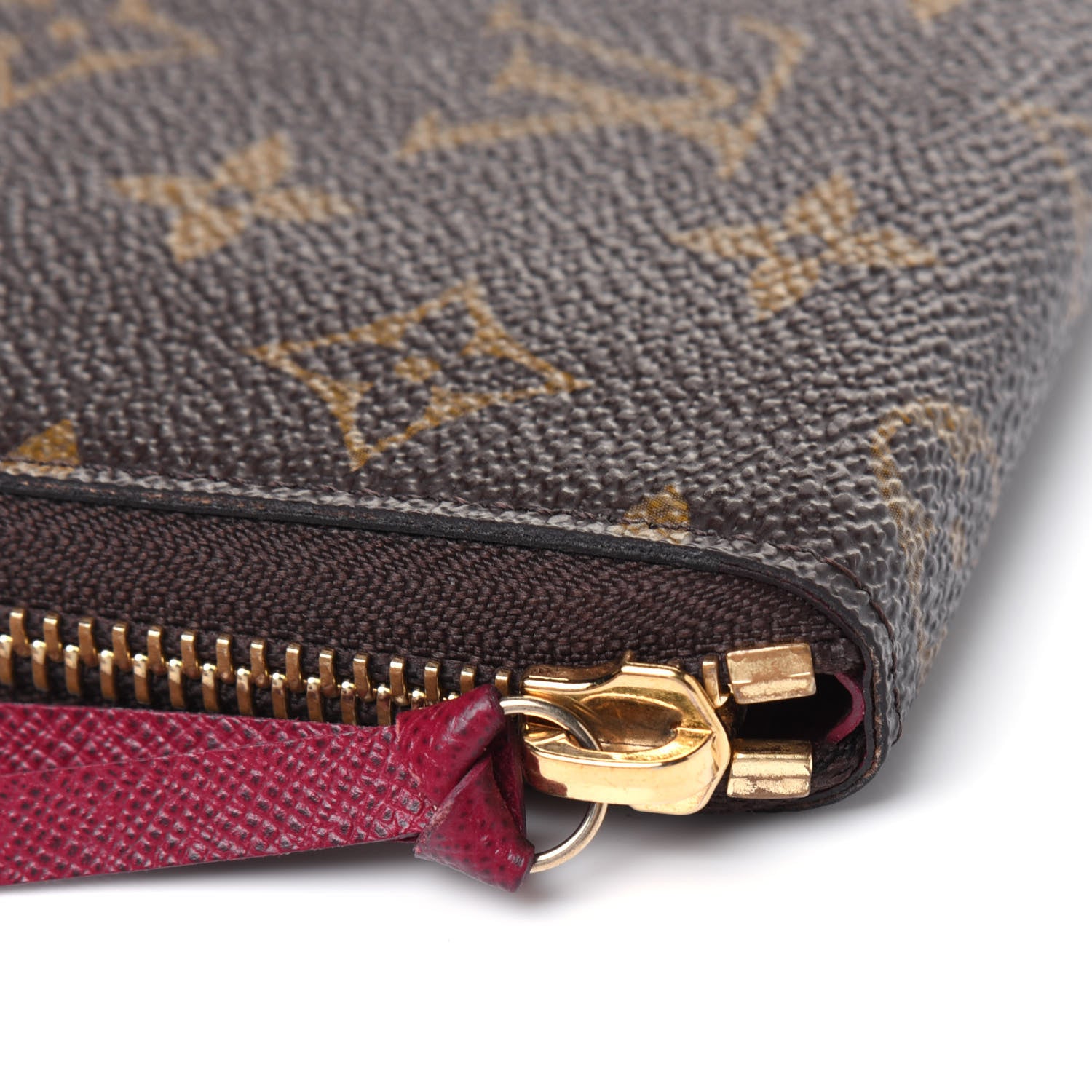 Louis Vuitton Monogram Clemence Wallet Fuchsia 18 of 19