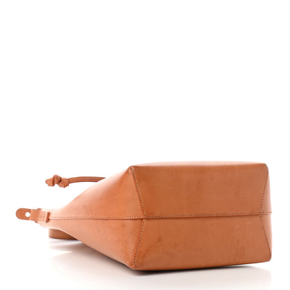 Mansur Gavriel Vegetable Tanned Calfskin Mini Bucket Bag Camello Azzurro 3 of 10
