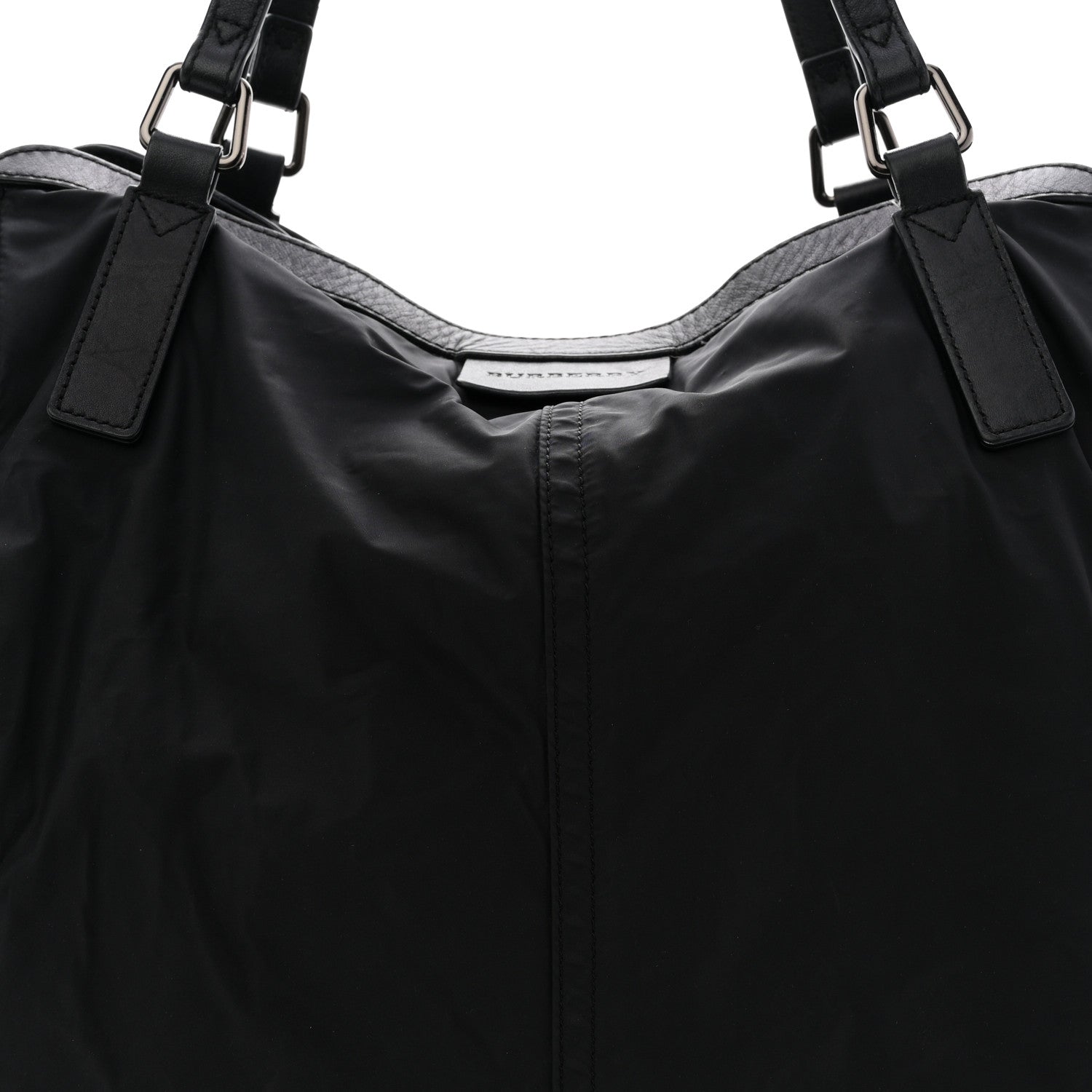 Burberry Nylon Buckleigh Packable Tote Black 7 of 14