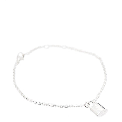 Louis Vuitton Sterling Silver Lockit Bracelet 1 of 5