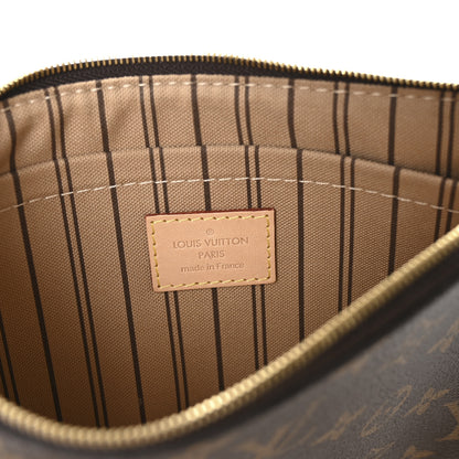 Louis Vuitton Monogram Neverfull MM GM Pochette 6 of 7