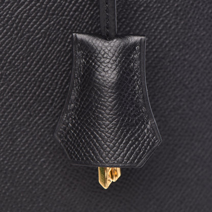 Hermes Epsom Kelly Sellier 25 Black 33 of 37