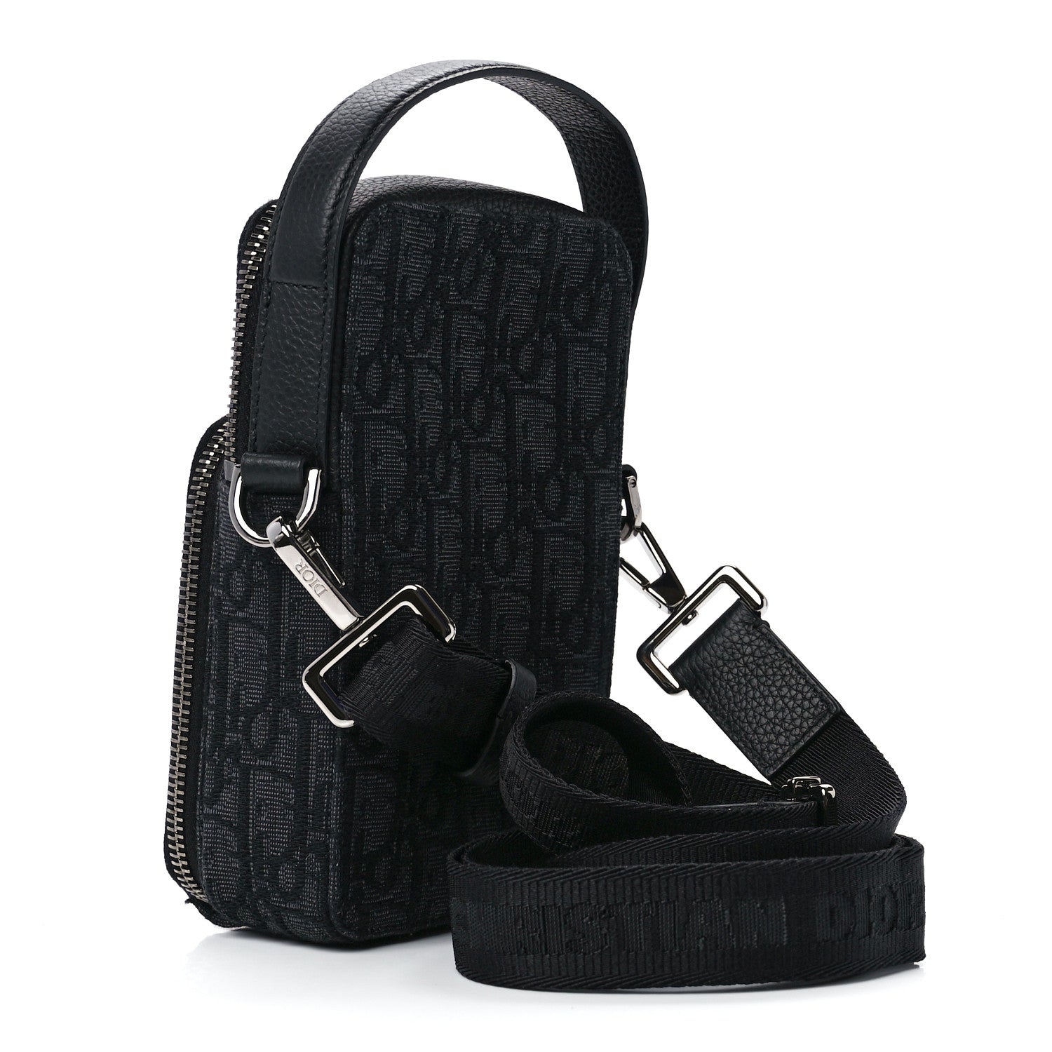 Christian Dior Oblique Micro Rider Pouch Black 1276009 – FASHIONPHILE