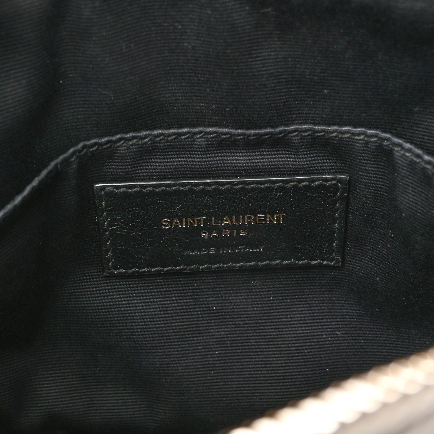 Saint Laurent Calfskin Matelasse Monogram Lou Camera Bag Military Olive 5 of 9