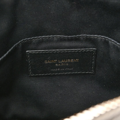 Saint Laurent Calfskin Matelasse Monogram Lou Camera Bag Military Olive 5 of 9