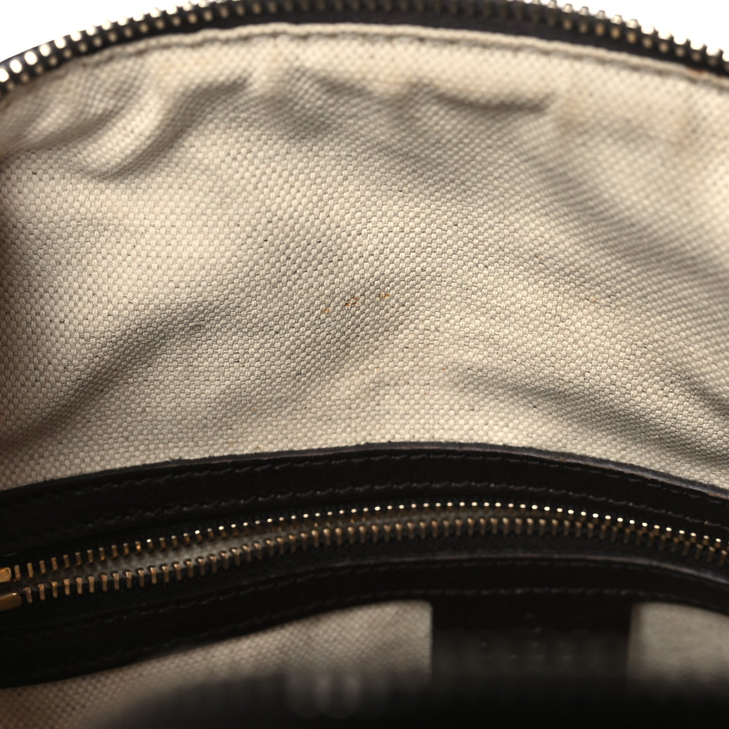 Gucci Monogram Vintage Web Small Boston Dark Brown 11 of 12