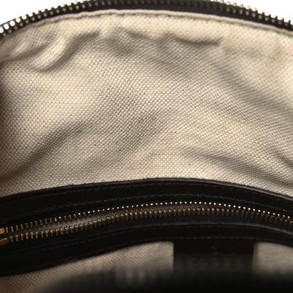 Gucci Monogram Vintage Web Small Boston Dark Brown 11 of 12
