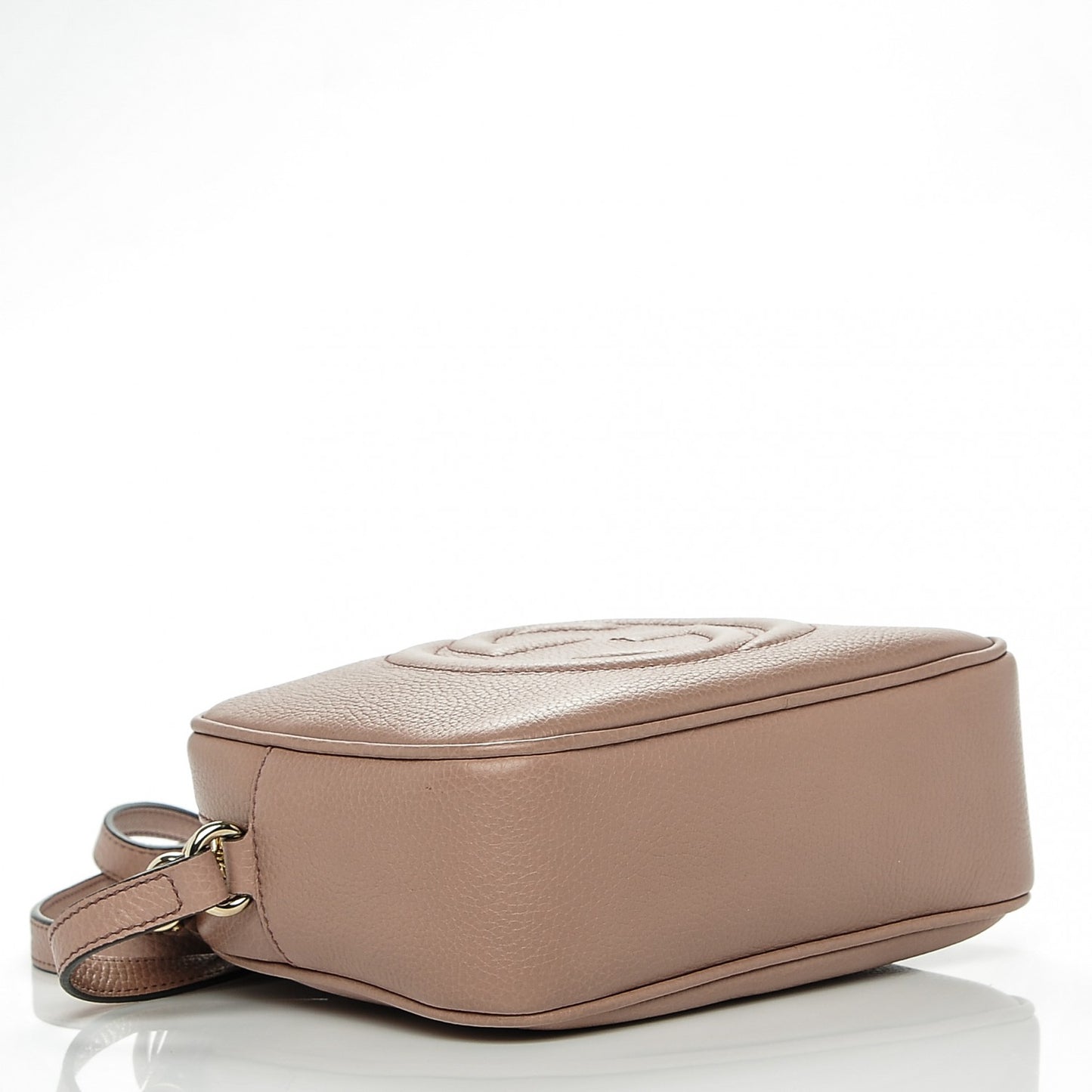 Cellarius Calfskin Small Soho Disco Bag Dark Cipria