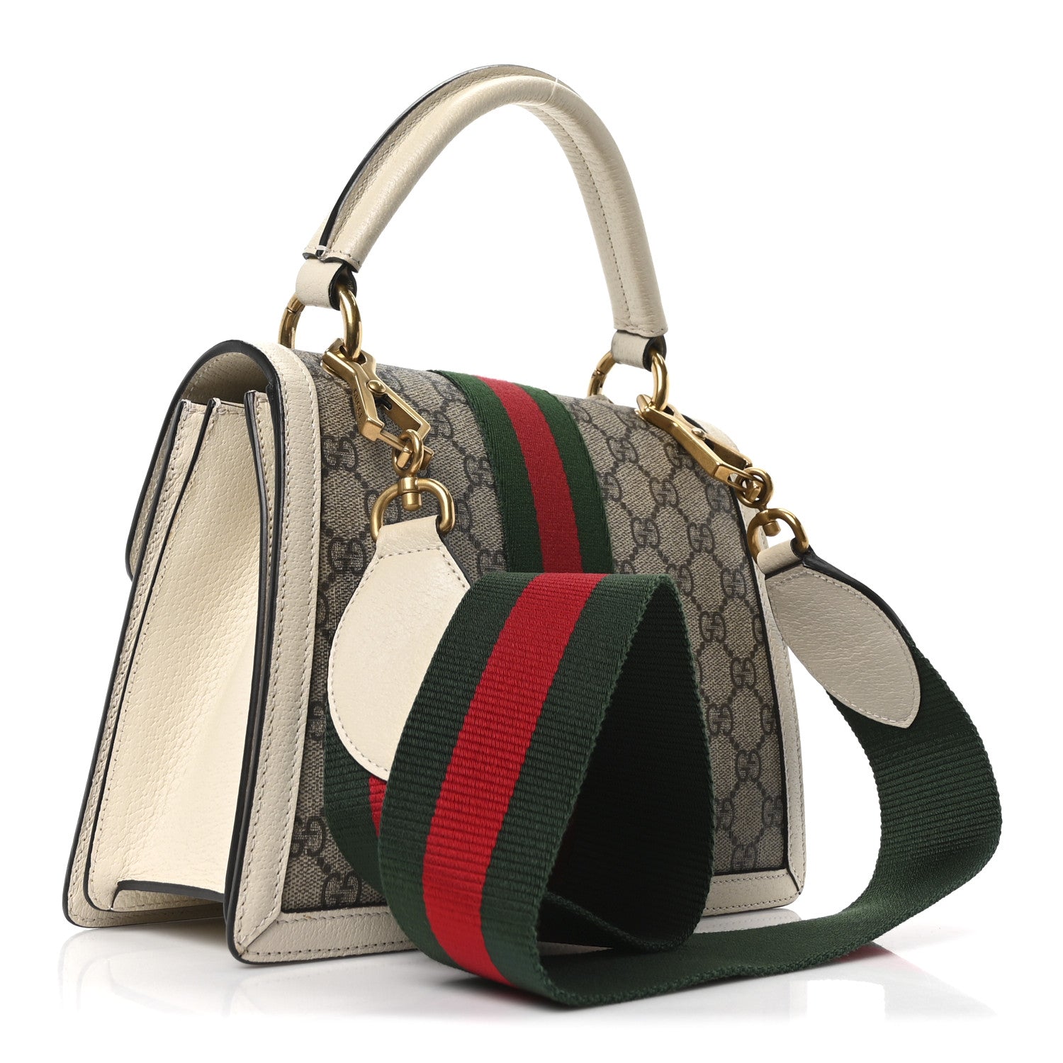 Gucci GG Supreme Monogram Small Queen Margaret Top Handle Bag