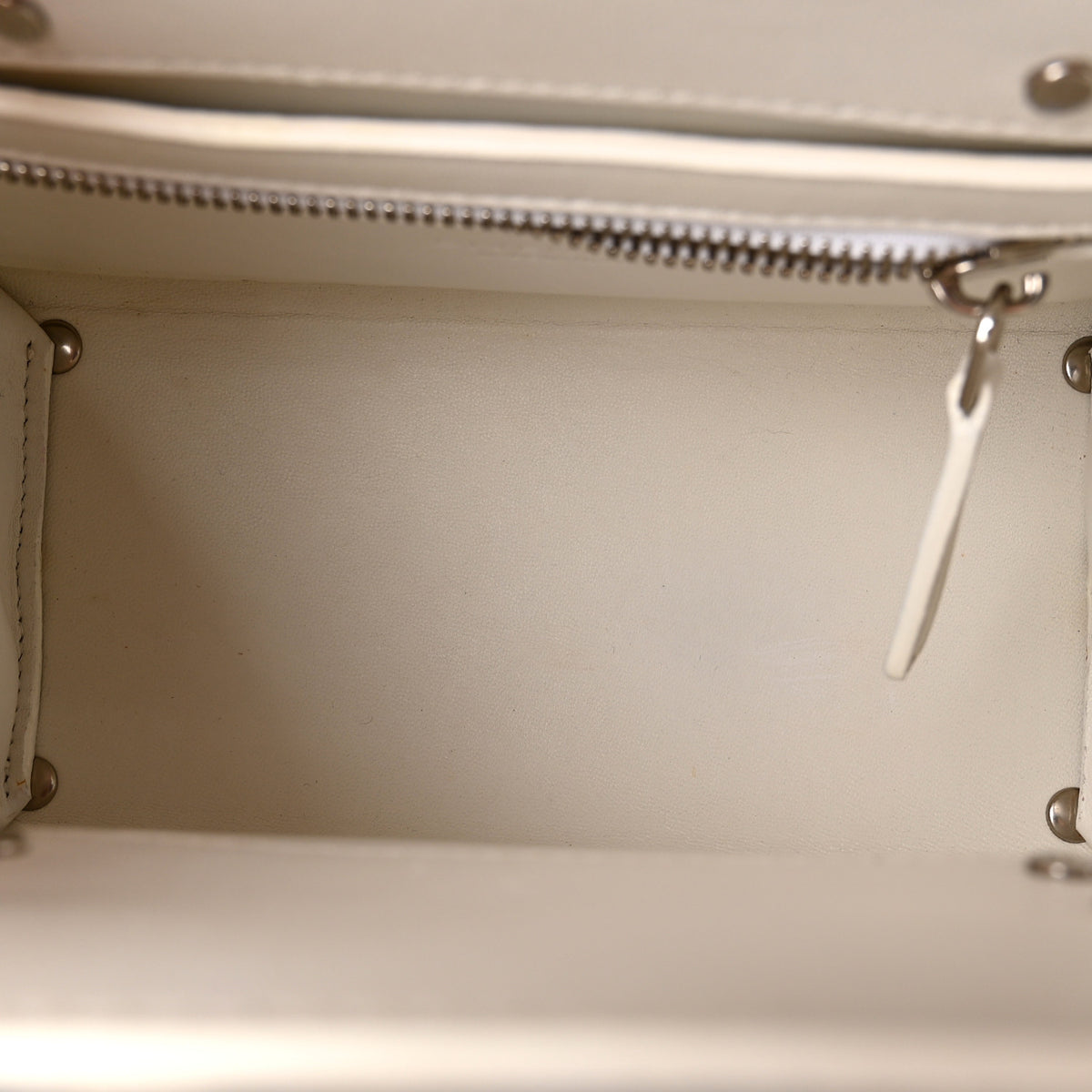 Givenchy Snakeskin Mini Horizon Satchel White 5 of 10