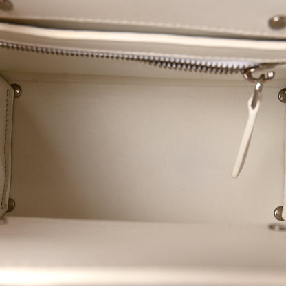 Givenchy Snakeskin Mini Horizon Satchel White 5 of 10