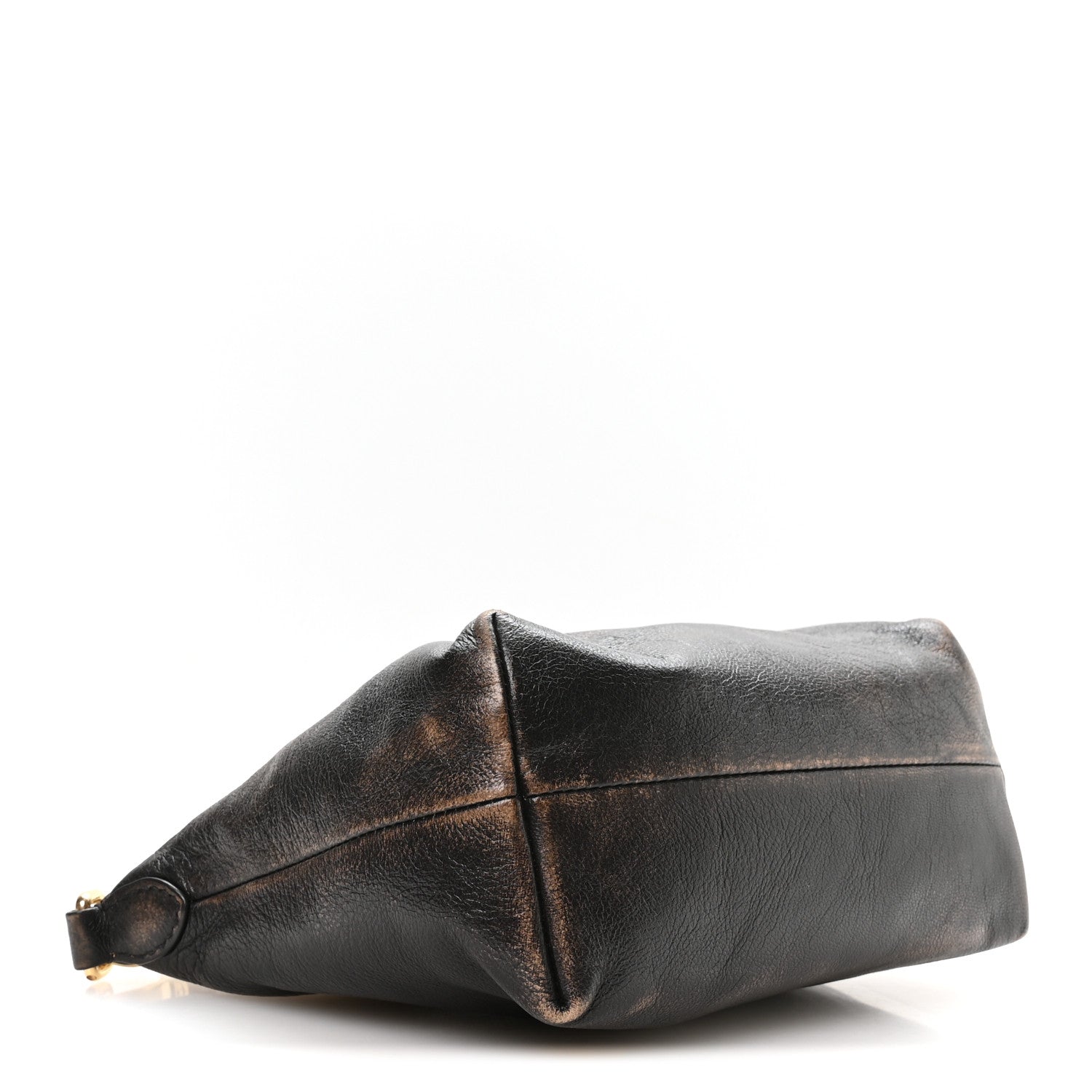 Miu Miu Nappa Old Pouch Bag Caffe Verde 4 of 9