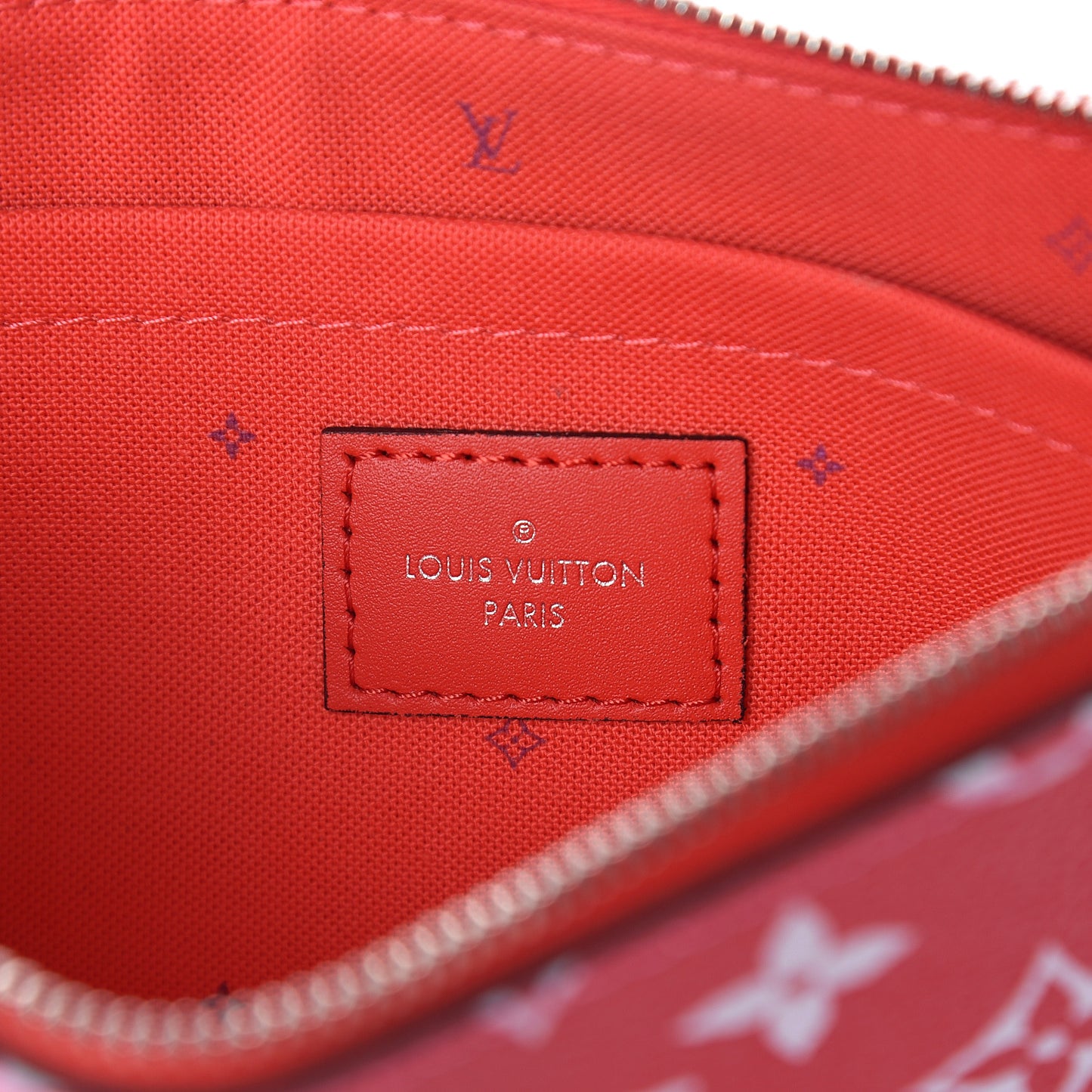 Monogram Escale Neverfull MM GM Pochette Rouge