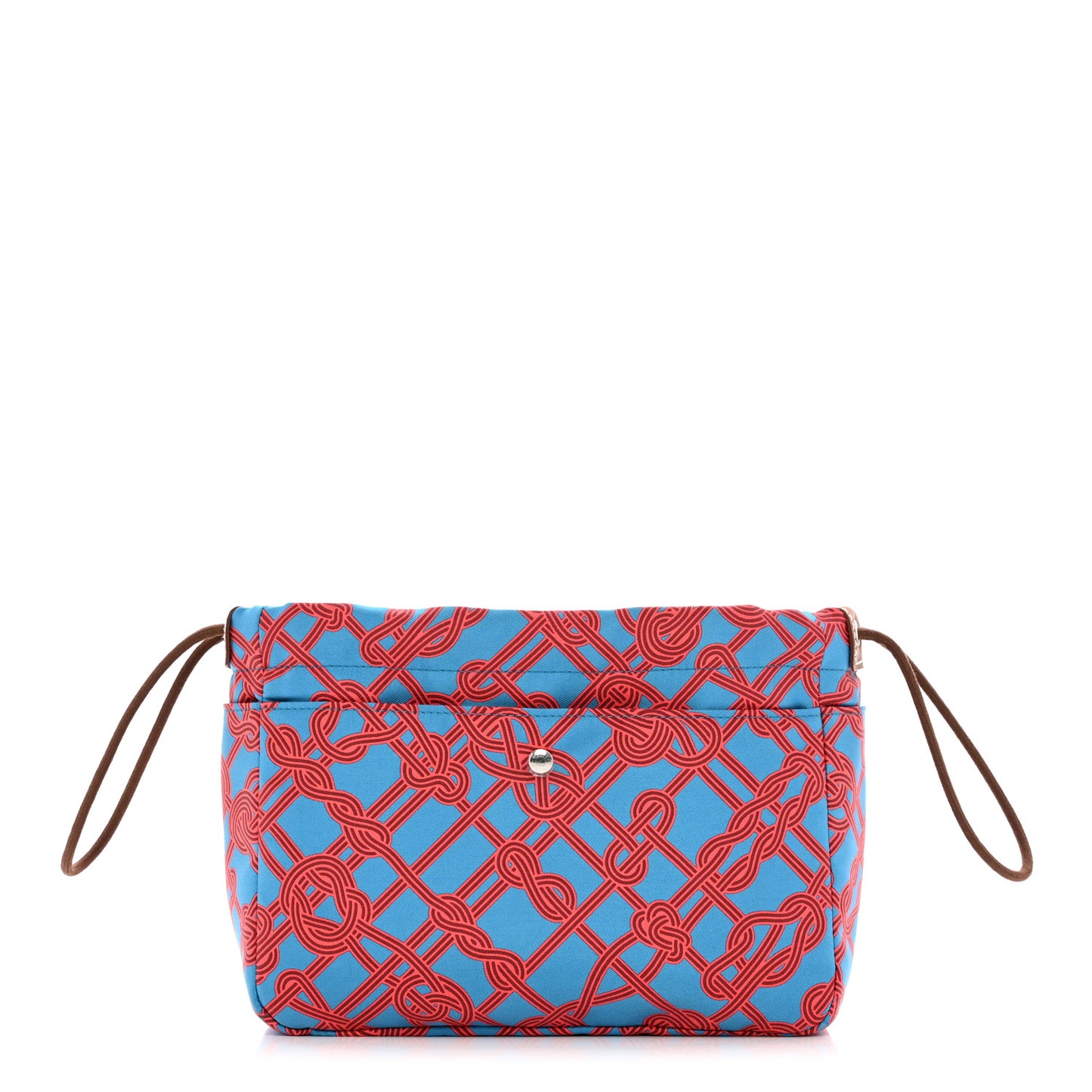 Silk Barenia Noeud Marin Fourbi 20 PM Pouch Rouge de Coeur Fauve