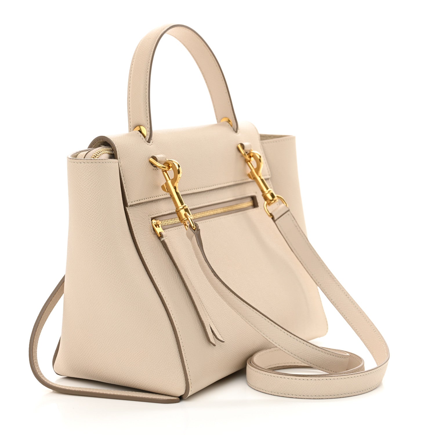 Celine Grained Calfskin Micro Belt Bag Light Taupe 3 of 10