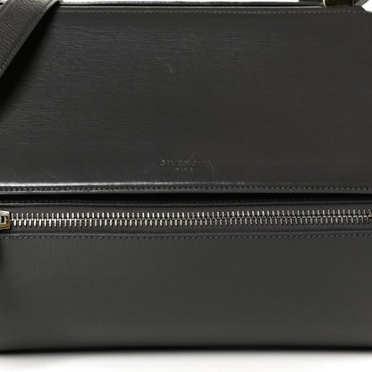 Givenchy Textured Calfskin Medium Pandora Box Crossbody Bag Dark Gray 8 of 19