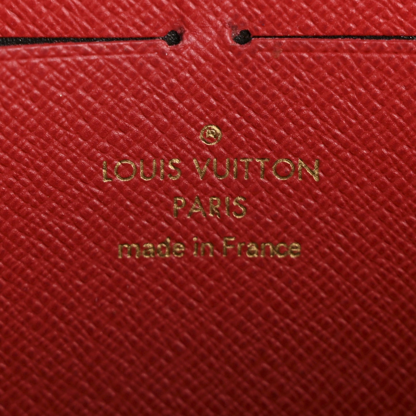 Monogram Retiro Zippy Wallet Cherry