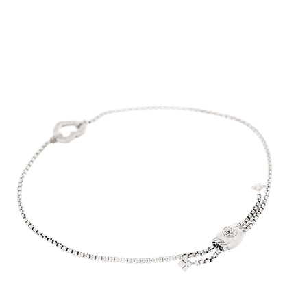 David Yurman Sterling Silver Diamond Valentine Hearts Bracelet 3 of 5