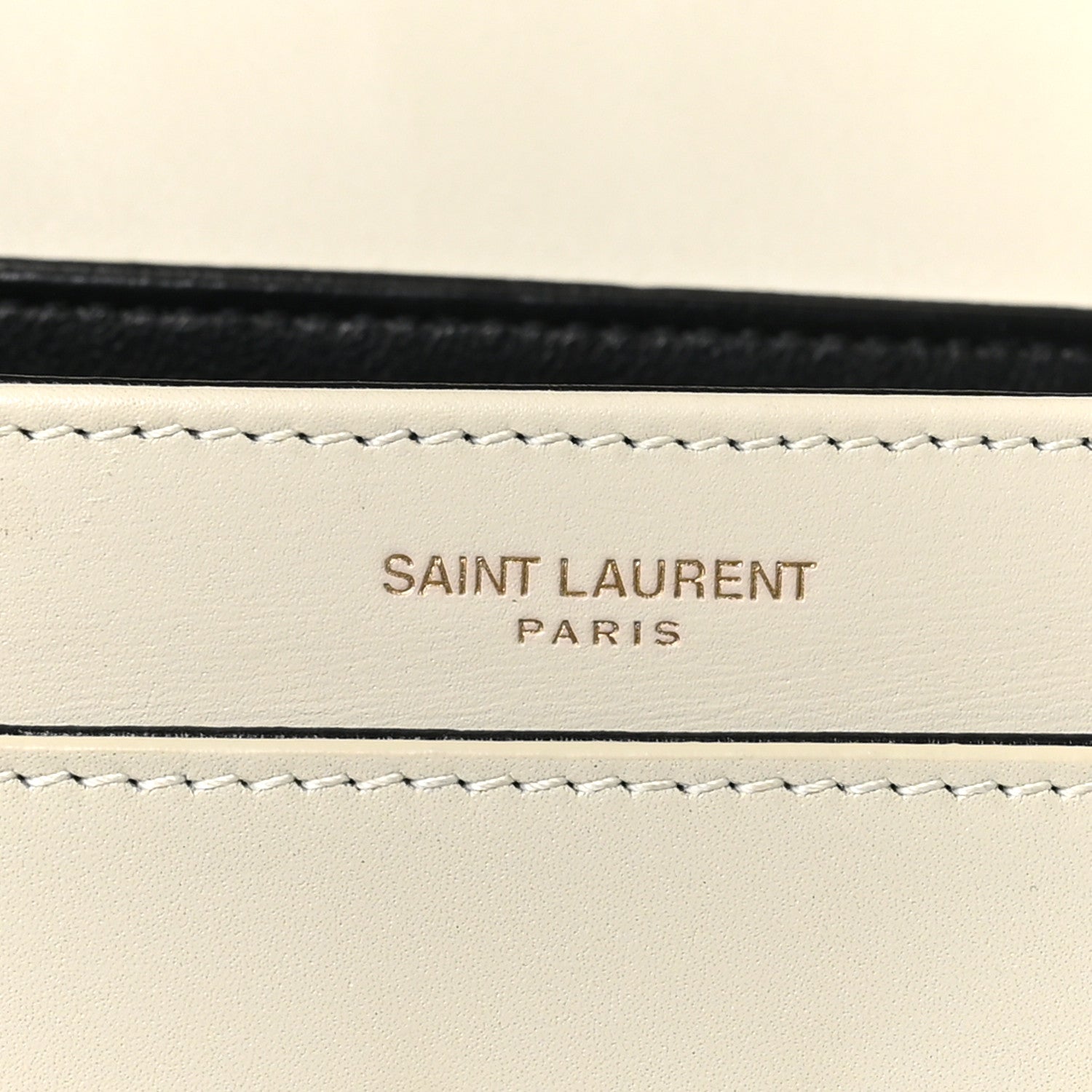 Saint Laurent Box Calfskin Monogram Medium Solferino Satchel Crema Soft 6 of 10