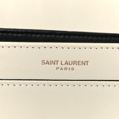 Saint Laurent Box Calfskin Monogram Medium Solferino Satchel Crema Soft 6 of 10