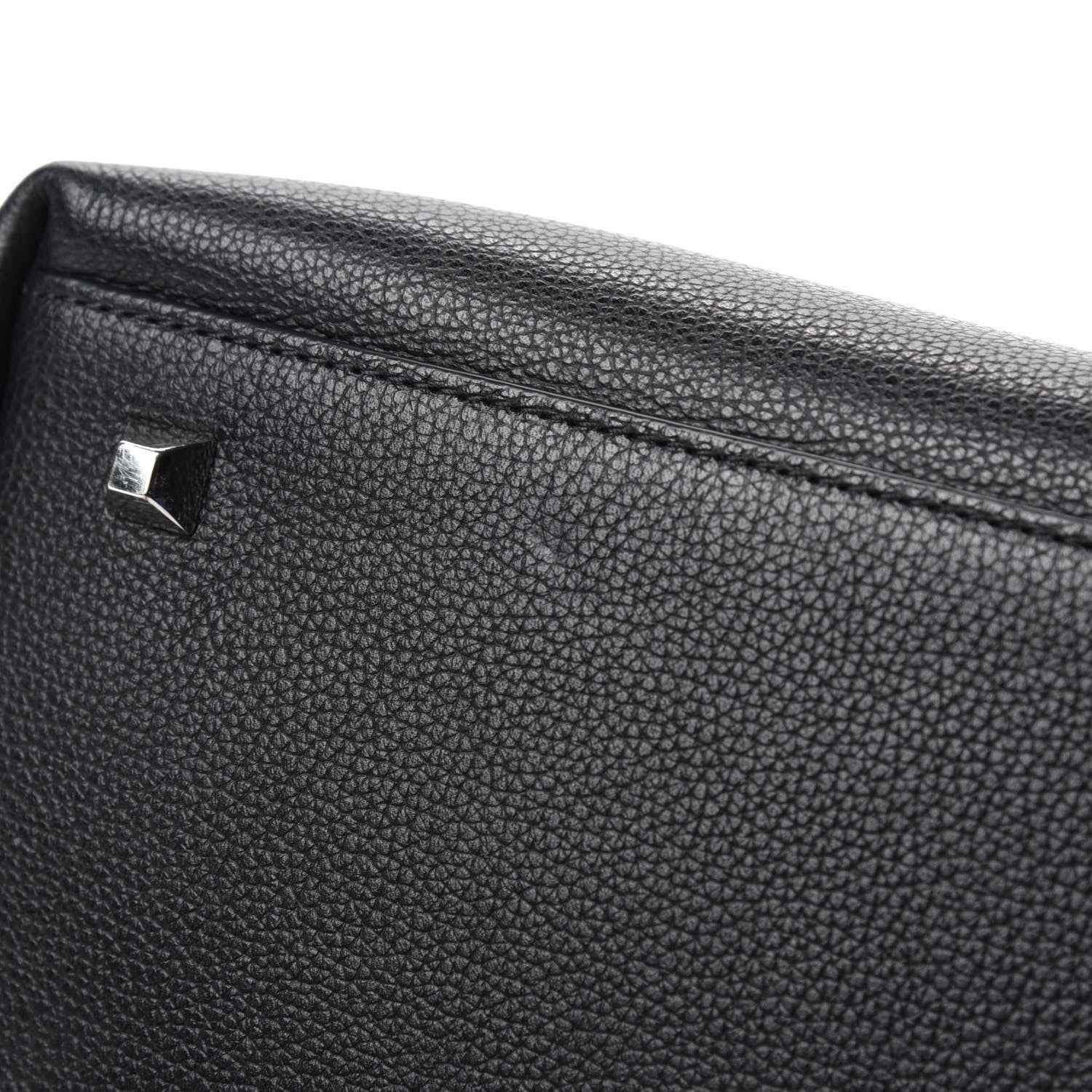 MCM Grained Calfskin Medium Yris Shopper Tote Black 8 of 9
