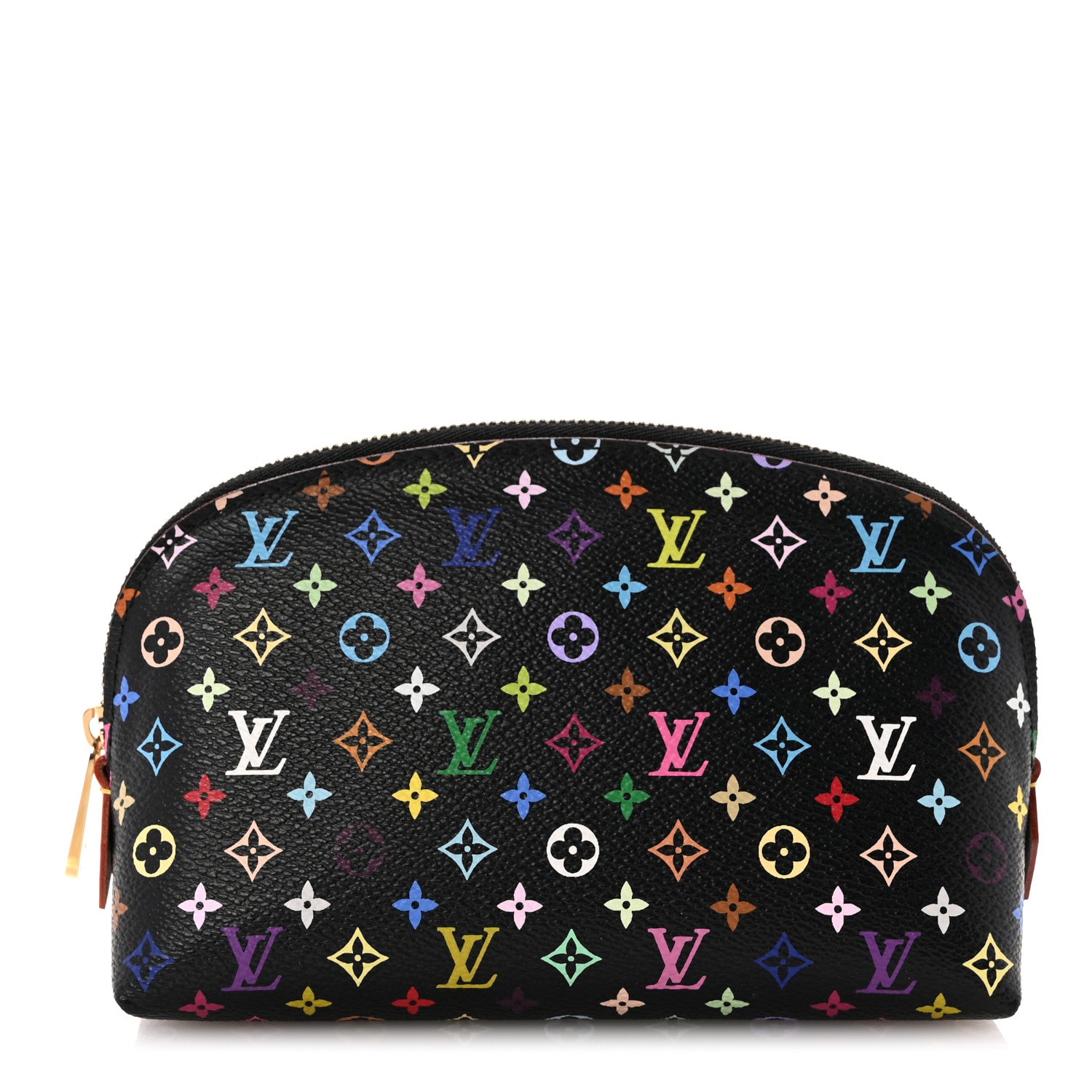 Louis Vuitton Monogram Multicolor Cosmetic Pouch Black Grenade 1 of 6