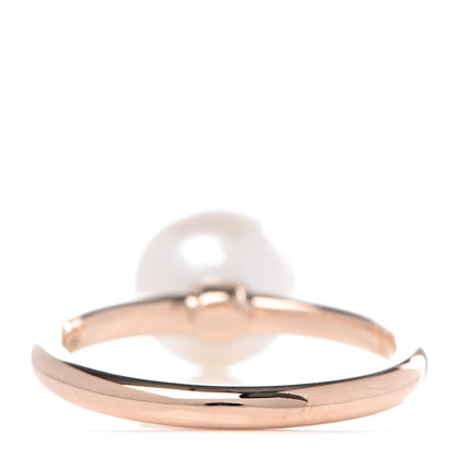 Tiffany 18K Rose Gold Pearl 8mm HardWear Ball Ring 48 4.5 3 of 4