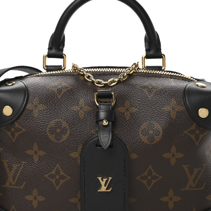 Louis Vuitton Monogram Petite Malle Souple Black 7 of 9