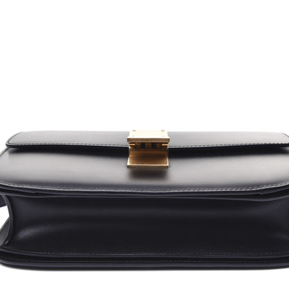 Celine Box Calfskin Medium Classic Box Flap Bag Black 11 of 12