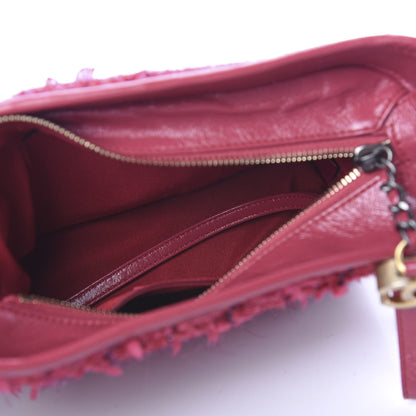 Chanel Tweed Calfskin Small Gabrielle Hobo Pink 4 of 9
