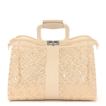 Fendi Recycled Plastic Basket Forty8 Satchel White 1 of 9