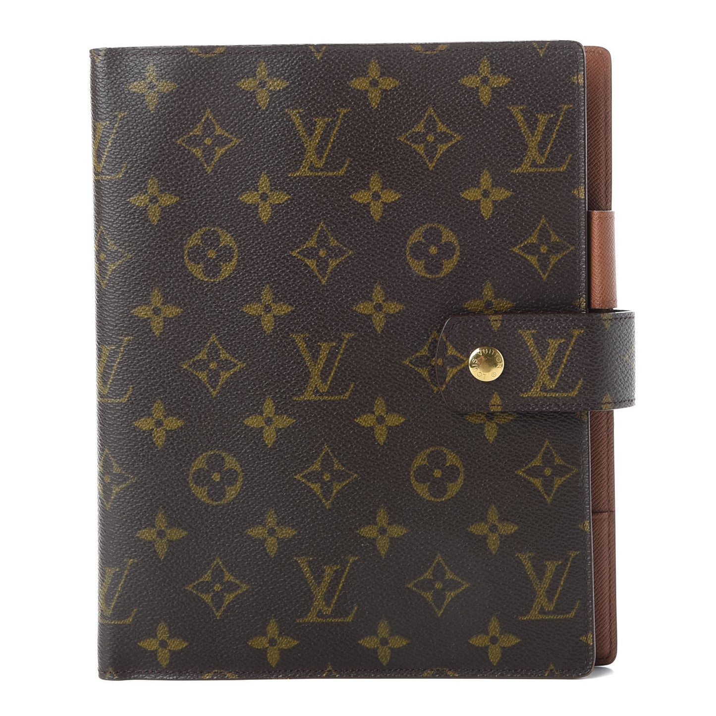 Monogram Large Ring Agenda Cover