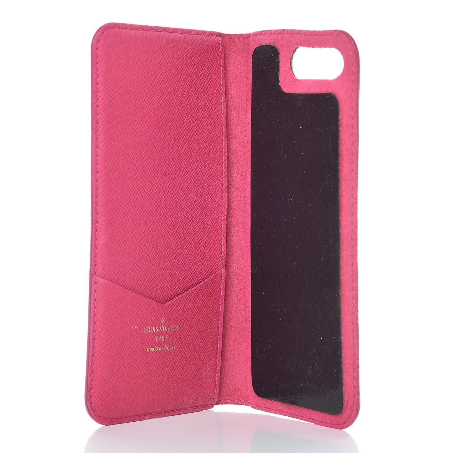 Monogram iPhone 7 Plus Folio Case Rose Pop