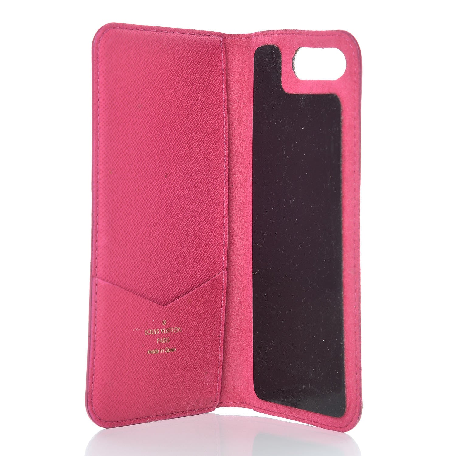Louis Vuitton Monogram iPhone 7 Plus Folio Case Rose Pop 4 of 12