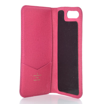 Louis Vuitton Monogram iPhone 7 Plus Folio Case Rose Pop 4 of 12