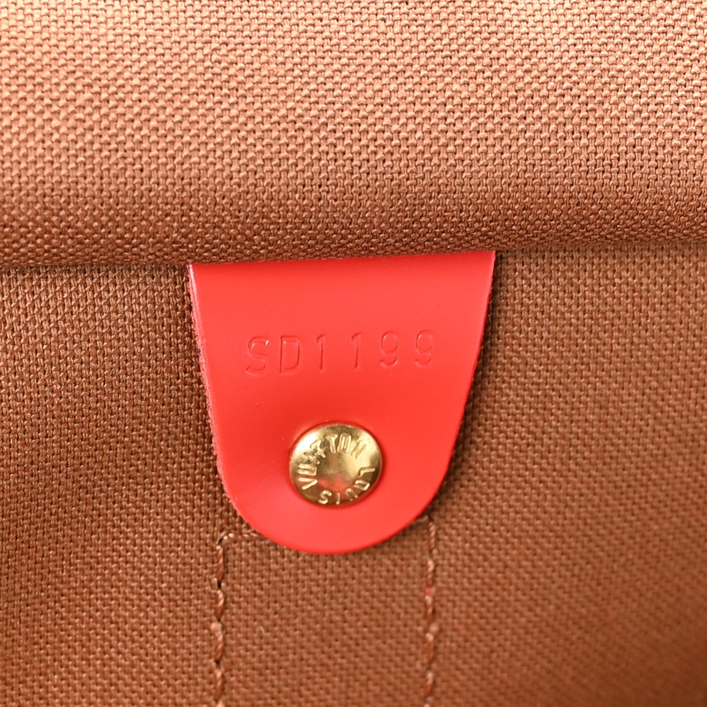 Calfskin Monogram Keepall Bandouliere 50 Coquelicot