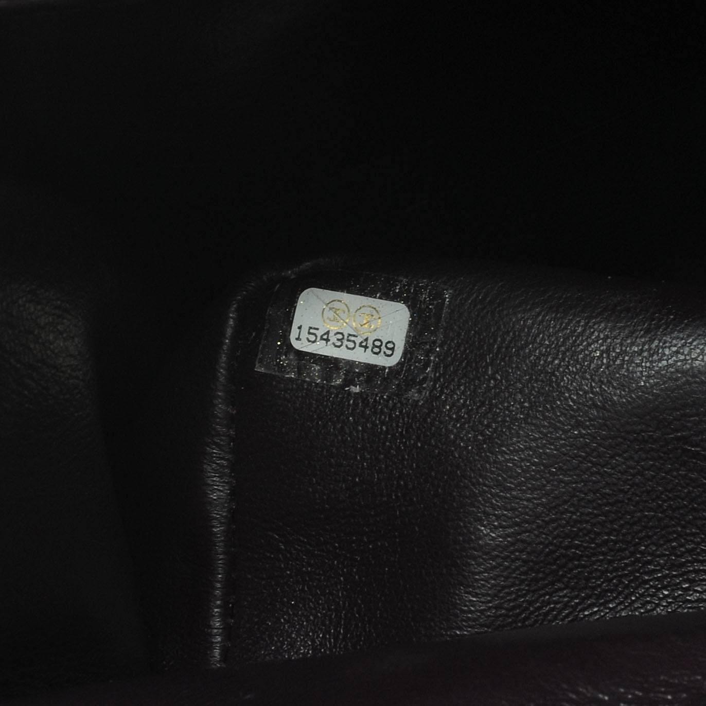 Chanel Lambskin Jumbo Double Flap Plum 9 of 9