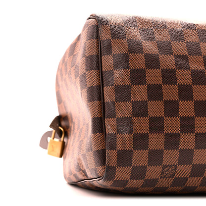 Louis Vuitton Damier Ebene Speedy 30 8 of 10
