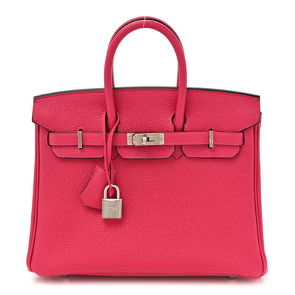 Hermes Togo Birkin 25 Rose Mexico 1 of 11